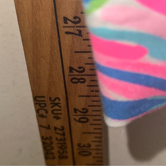 Lilly Pulitzer Kelly High Rise Skinny Ankle Pant Totally Blossom Women’s Size 14 - Picture 8 of 9